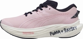 High Abrasion Zones maximalist - style shoes Puma Deviate Nitro 3 X SAYSKY Womens Running Shoes - Pink