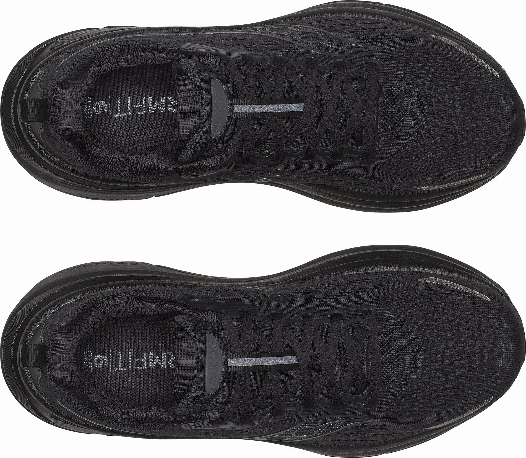 Kinetic Response System Saucony Hurricane 25 Mens Running Shoes - Black