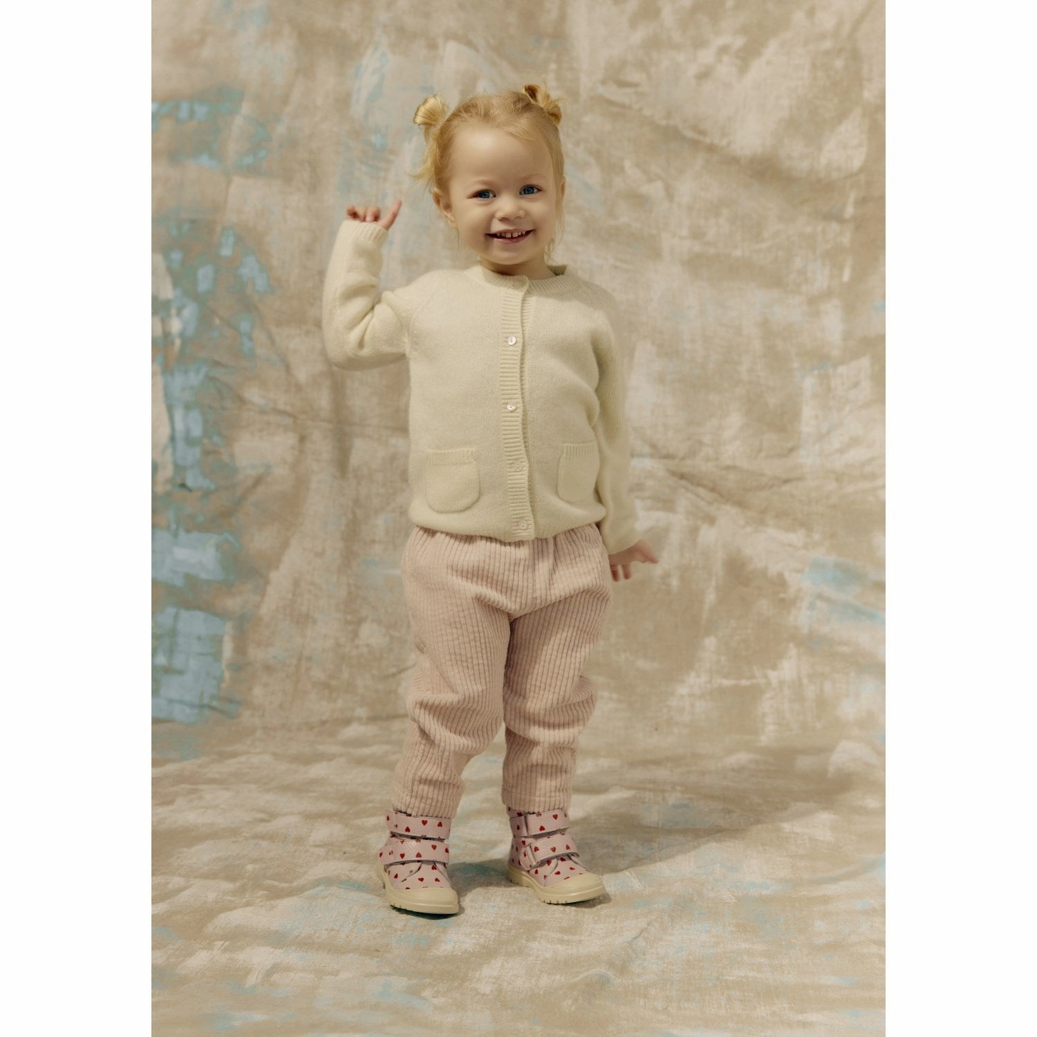 Angulus Rose Hearts Tex-Leatherst?vle Med Merino Woolfoer Og Hjerteprint Mud Resistant Active Nomad