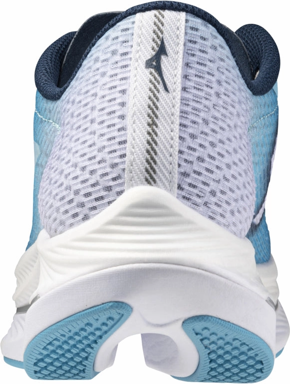 Mizuno Wave Rebellion Flash 2 Womens Running Shoes - Blue Breathable Airflow Vents