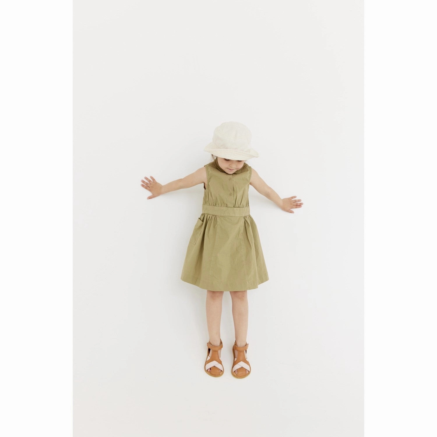 Bisgaard Cognac Alva Sandal breathable materials Comfortable Travel Sandals