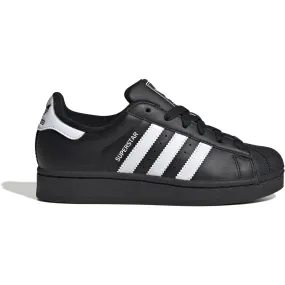 adidas Originals Core Black/Ftwr White/Core Black Superstar Ii J Sneakers Mid Foot Lockdown