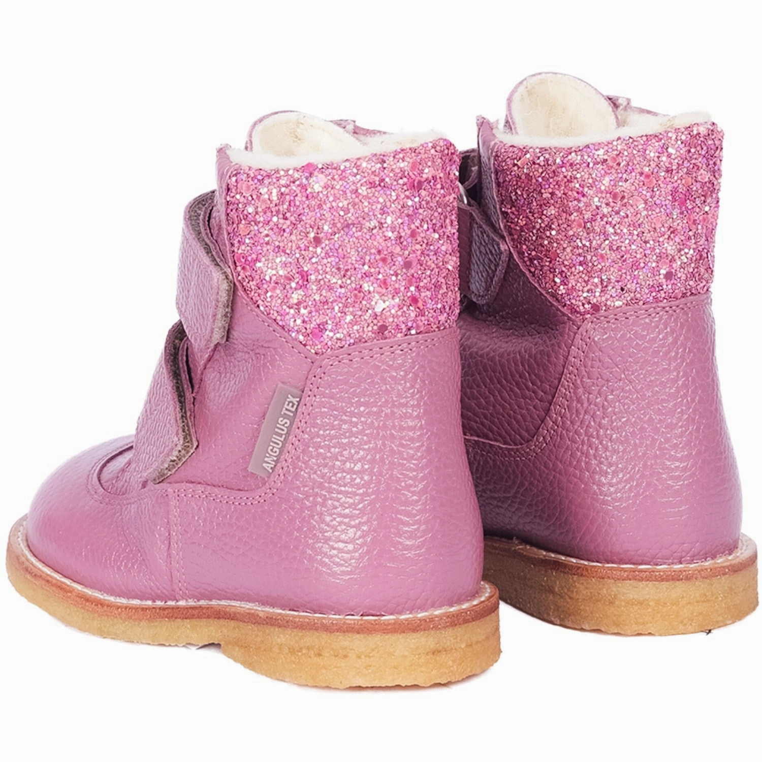 BreathableMesh Angulus Heather/Heather Glitter Tex Boot with Velcro Closure