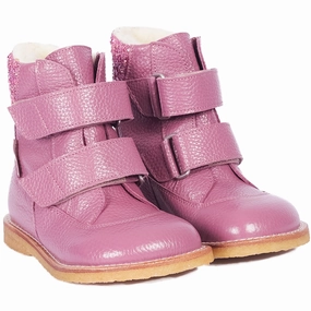 Breathable All Day Worker Angulus Heather/Heather Glitter Tex Boot with Velcro Closure