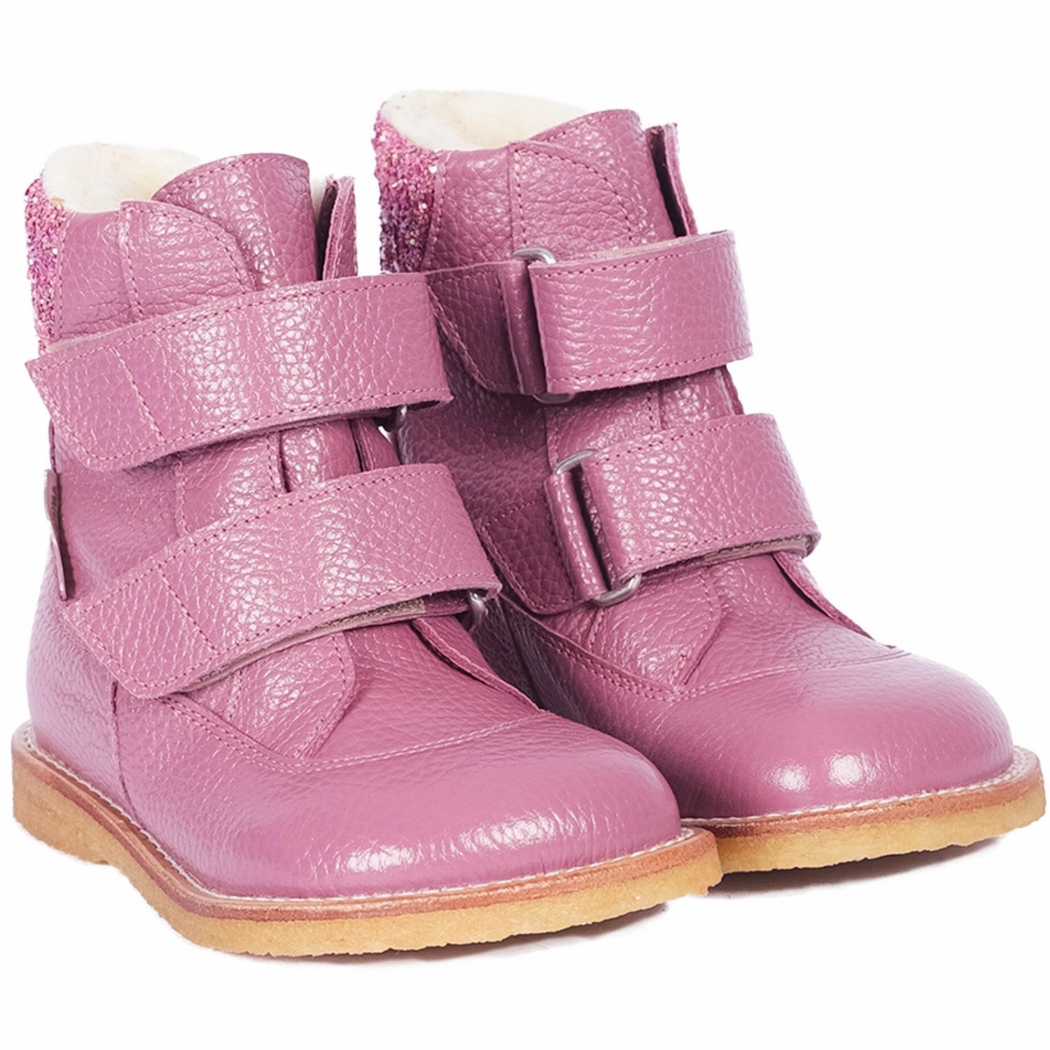 Breathable All Day Worker Angulus Heather/Heather Glitter Tex Boot with Velcro Closure