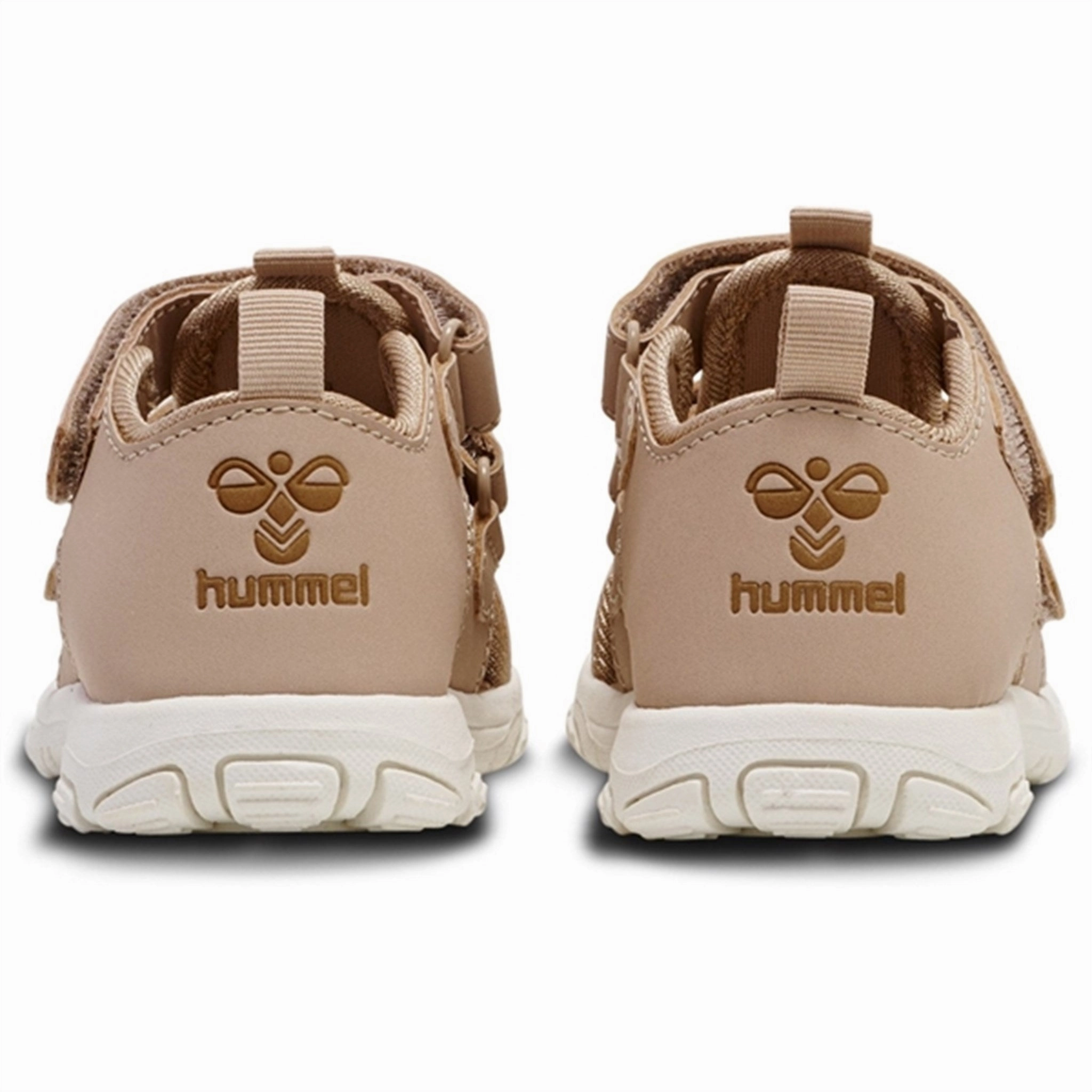 Recycled Plastic Construction Hummel Sandal Velcro Infant Warm Taupe