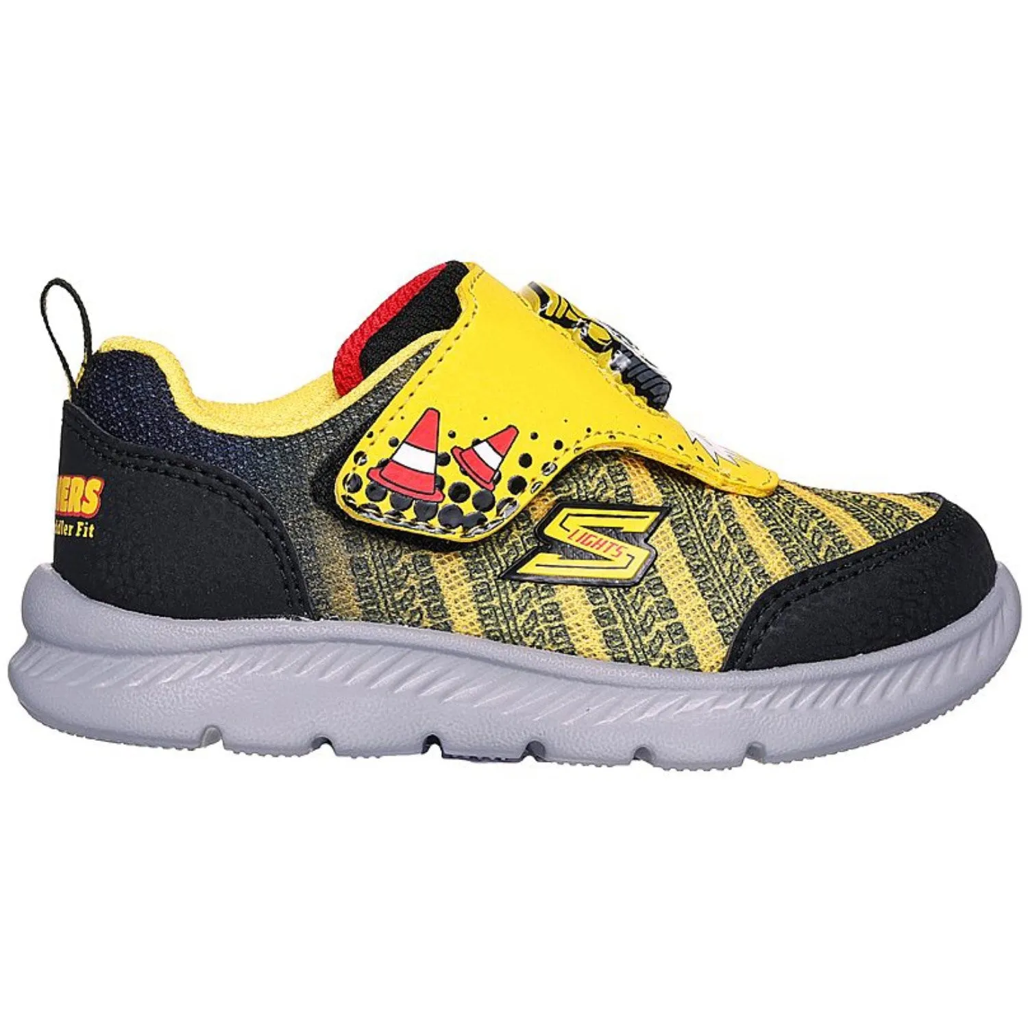 Daily Motion Effortless Glide Skechers Boys Comfy Flex 2,0 Sneakers Yellow Black