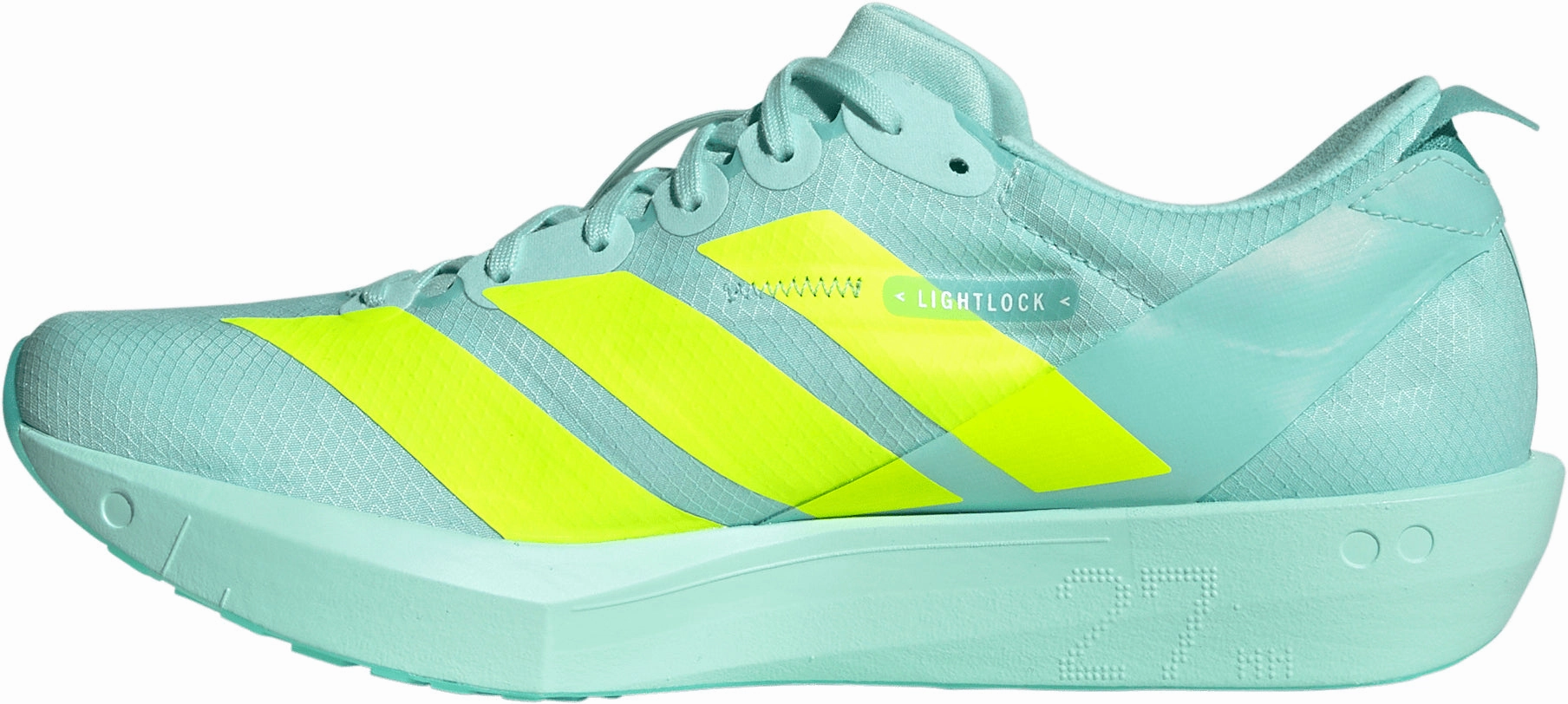Molded Chassis adidas Adizero Adios 9 Womens Running Shoes - Green