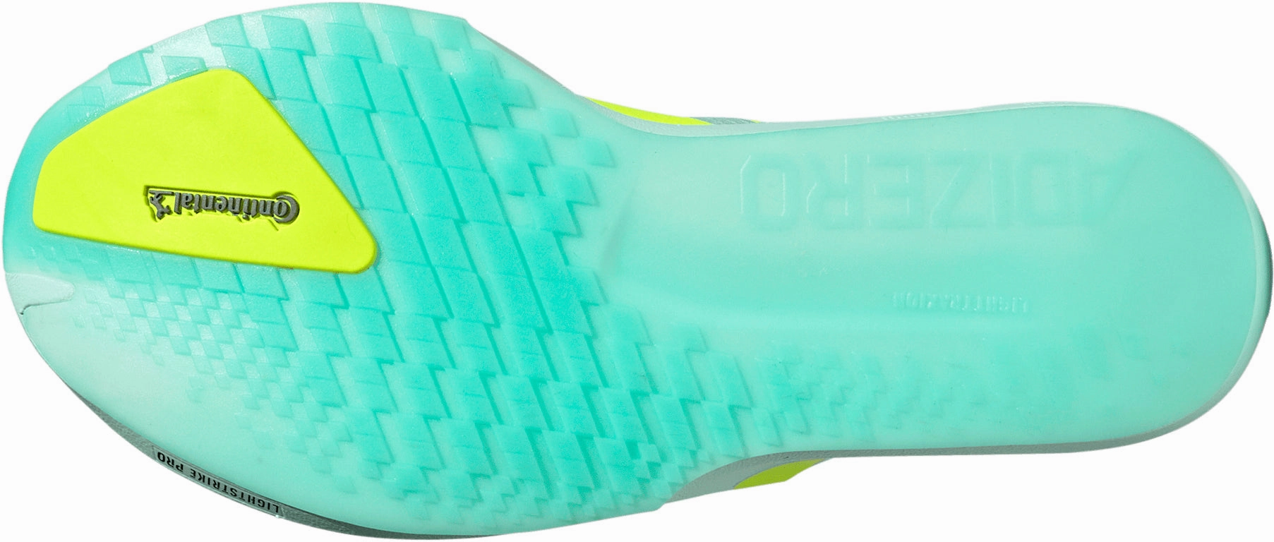 adidas Adizero Adios 9 Womens Running Shoes - Green stain - resistant