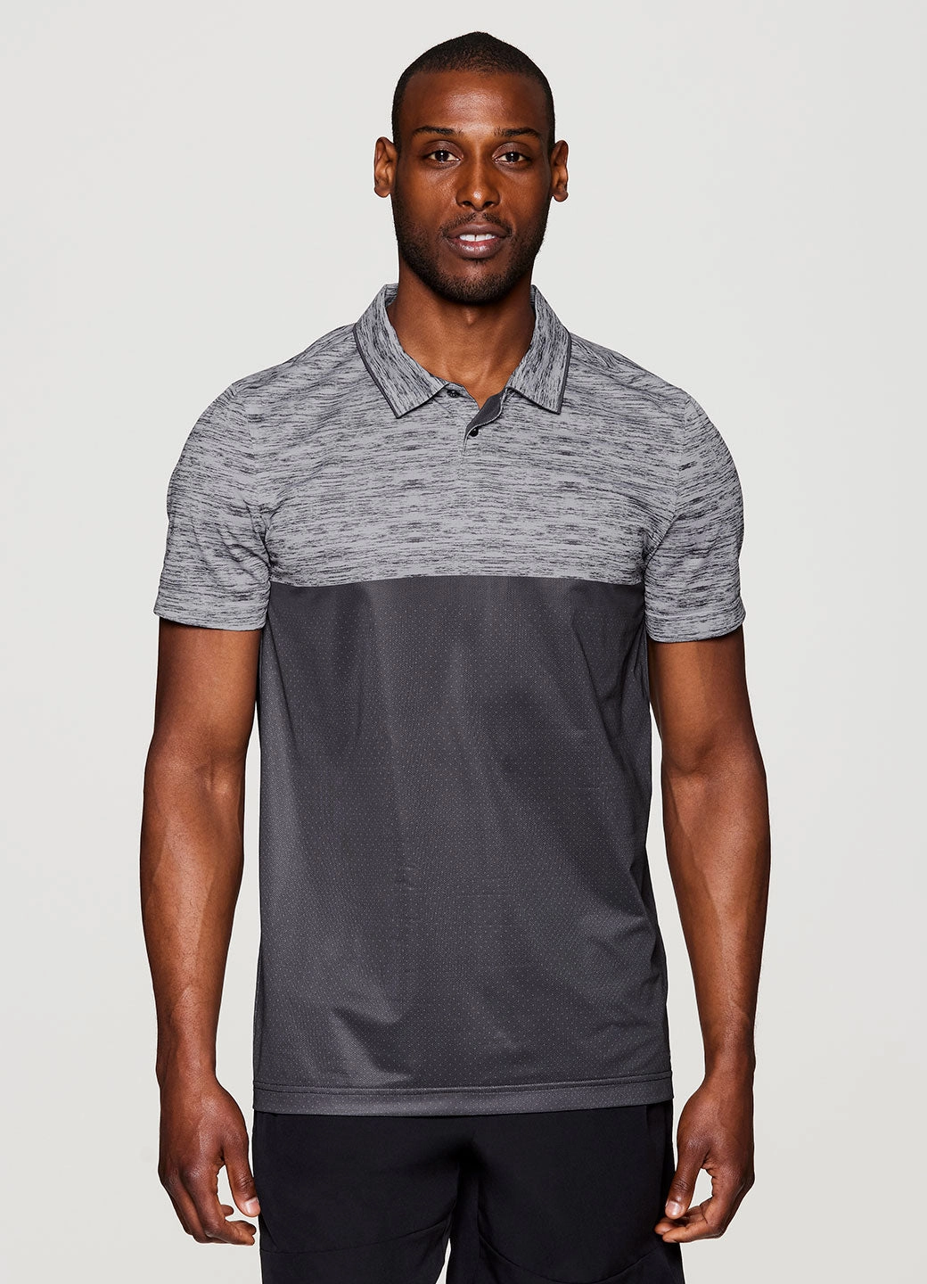 Stay On Course Closed Mesh Polo Casual Chic