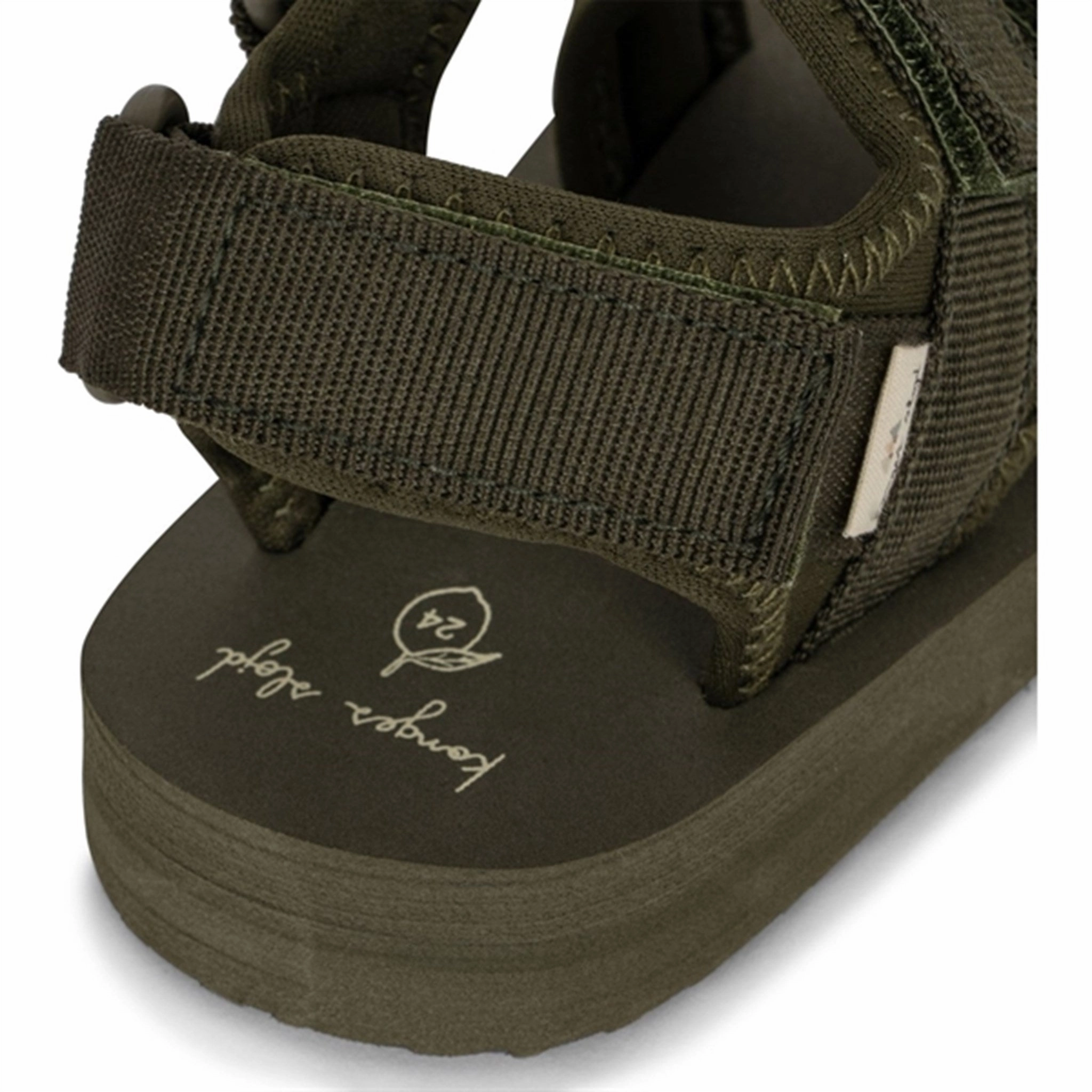 Konges Sl?jd Sun Sandal Solid Kalamata Beach Ready Sling Back