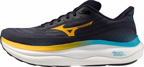 Mizuno Wave Sky 9 Mens Running Shoes - Blue stability - optimized shoes Lightweight Stability Plate