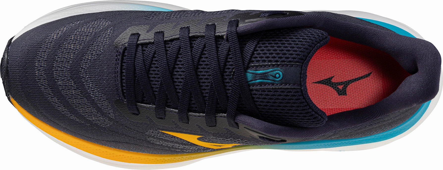 Quality - Assured Mizuno Wave Sky 9 Mens Running Shoes - Blue