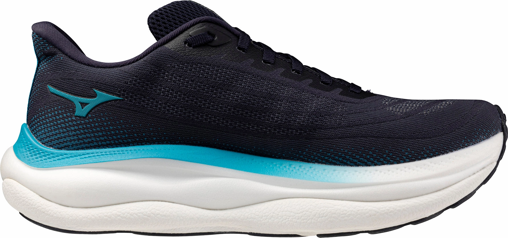 Mizuno Wave Sky 9 Mens Running Shoes - Blue technological - event running shoes