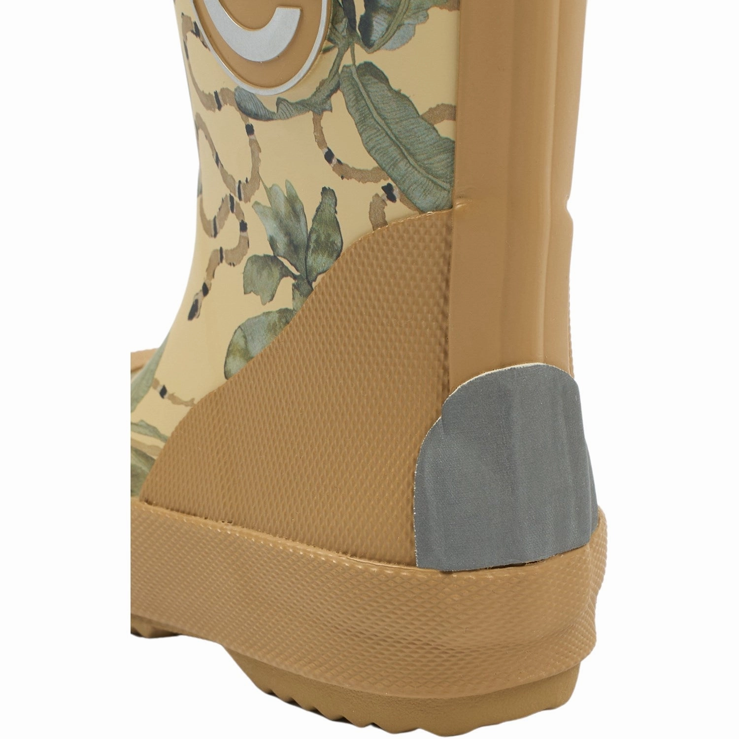 Durable Shell Outdoor Trek Reinforced Mikk-Line Gray Green Printed Wellies