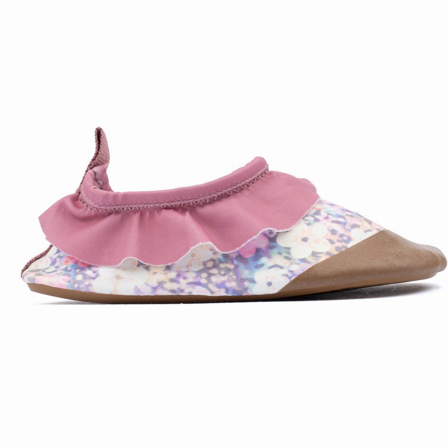 Mikk-Line Lilas Frills Swimshoe Fashionable Walk Metal Buckle
