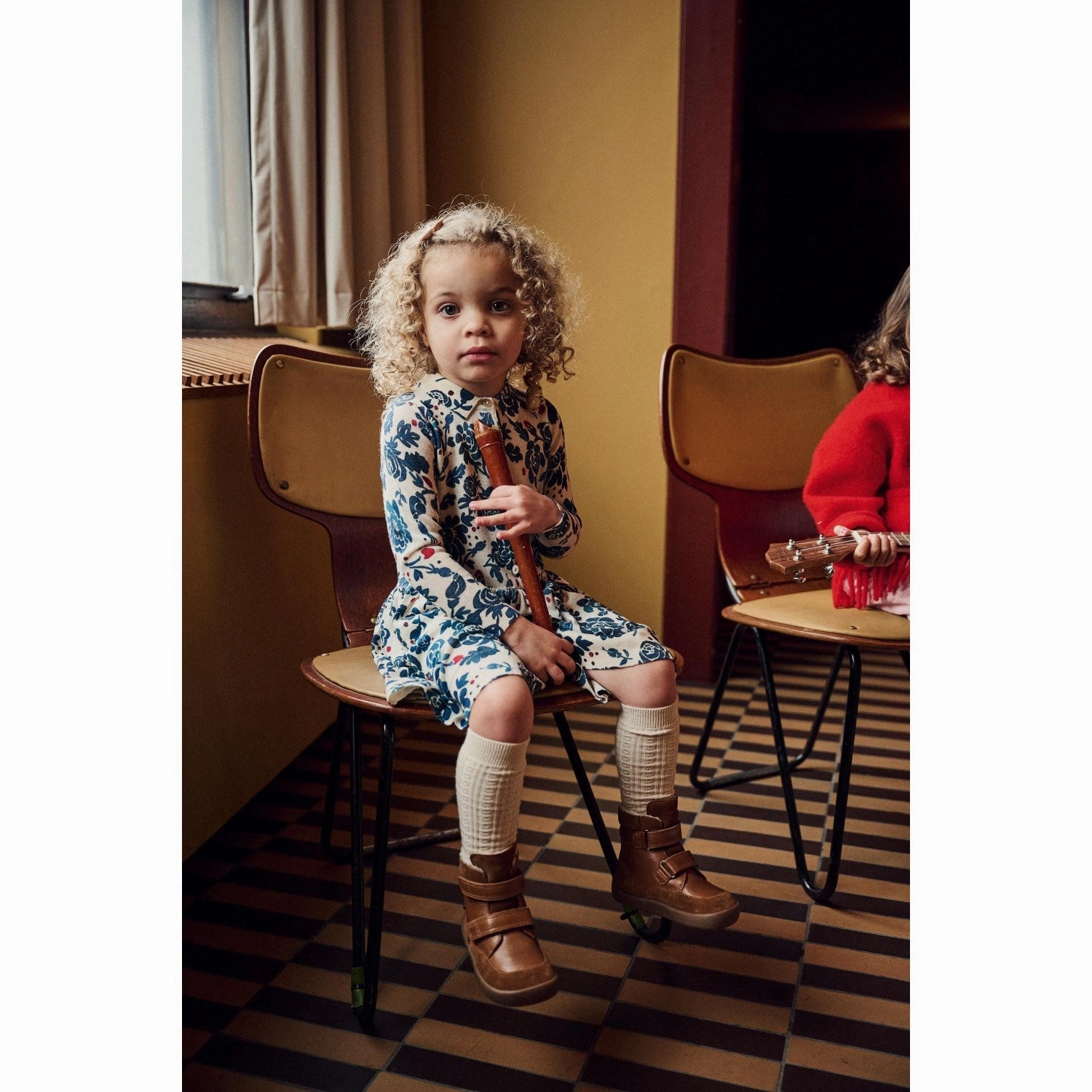 Bundgaard Cognac Basil Insulated Mountain Climber Wide toe box