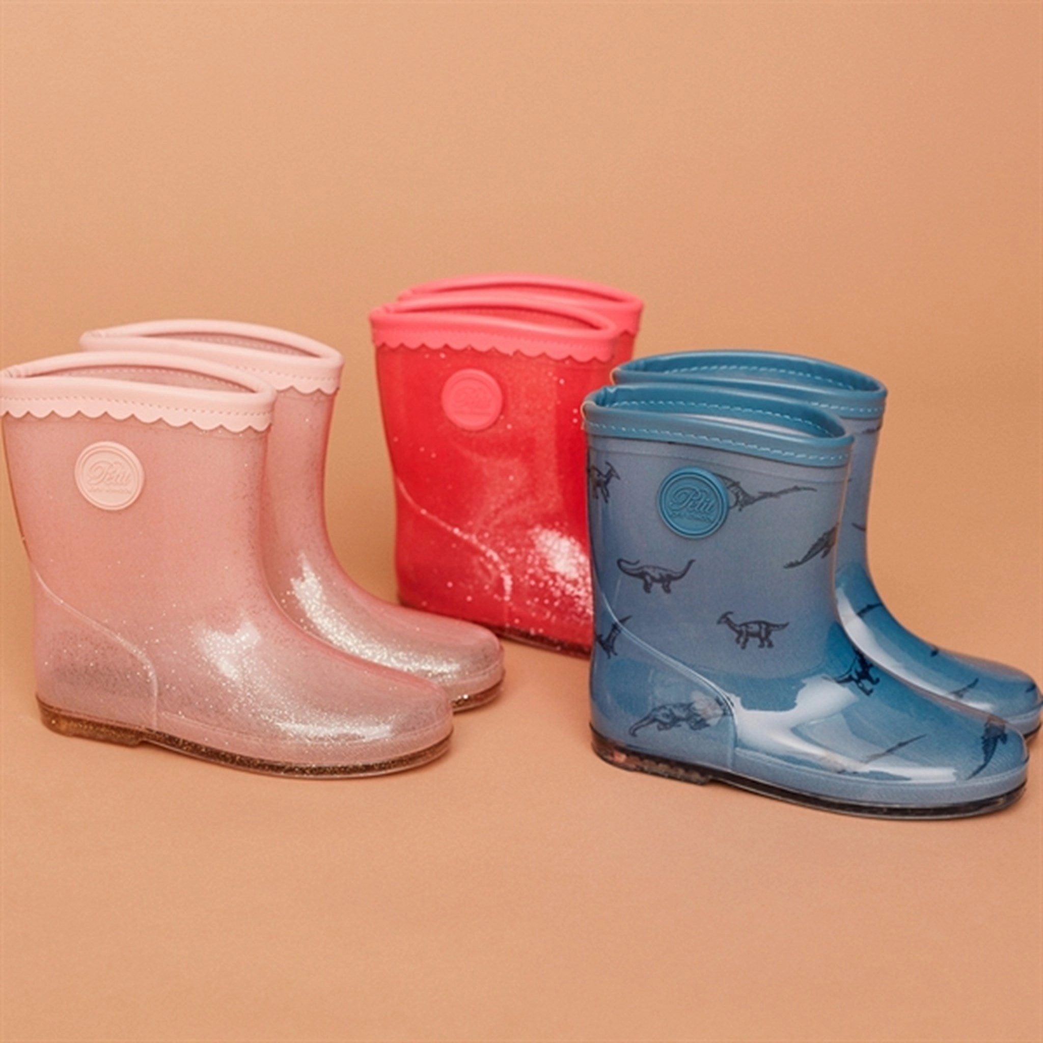 Sofie Schnoor Rubber Boots Coral Pink Dance Floor Insulated Cold Weather Commuter