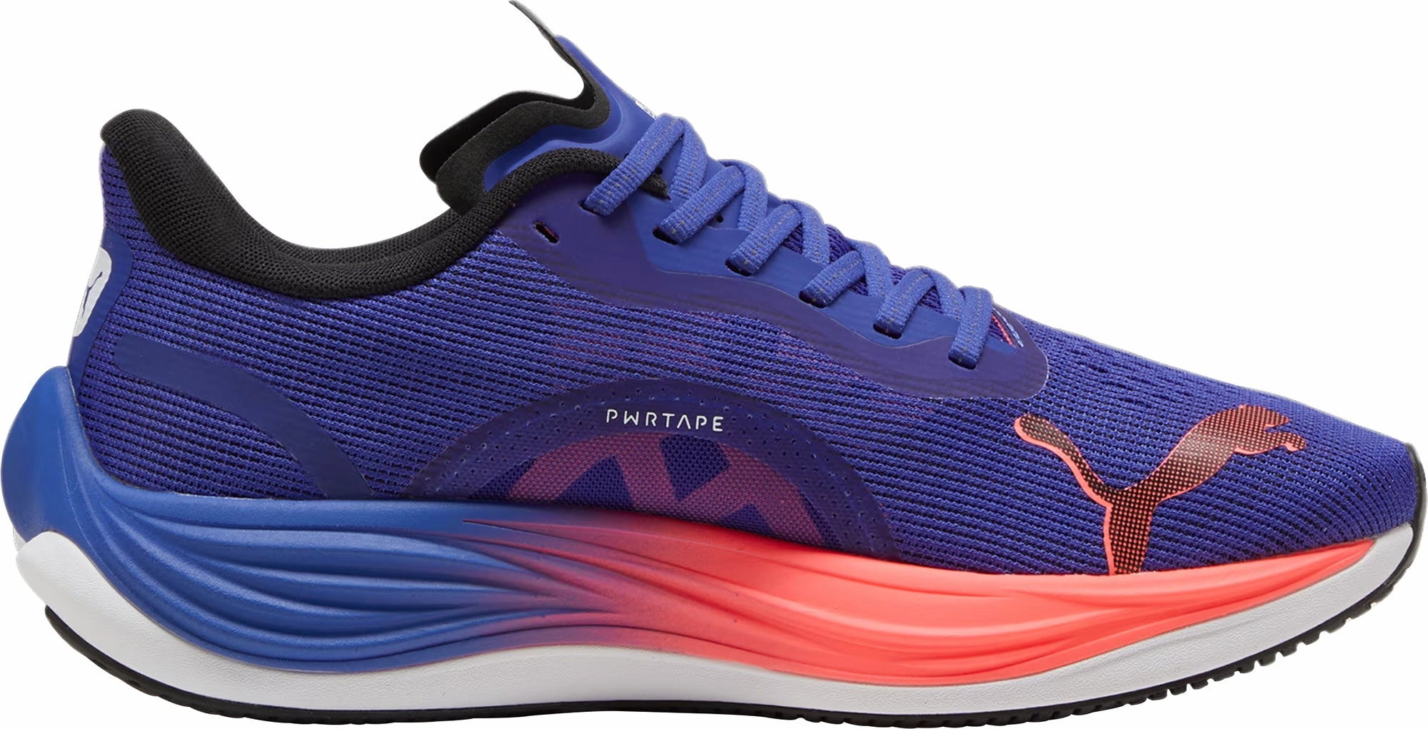 Puma Velocity Nitro 3 Mens Running Shoes - Blue running in cross - country races shoes suede - upper shoes