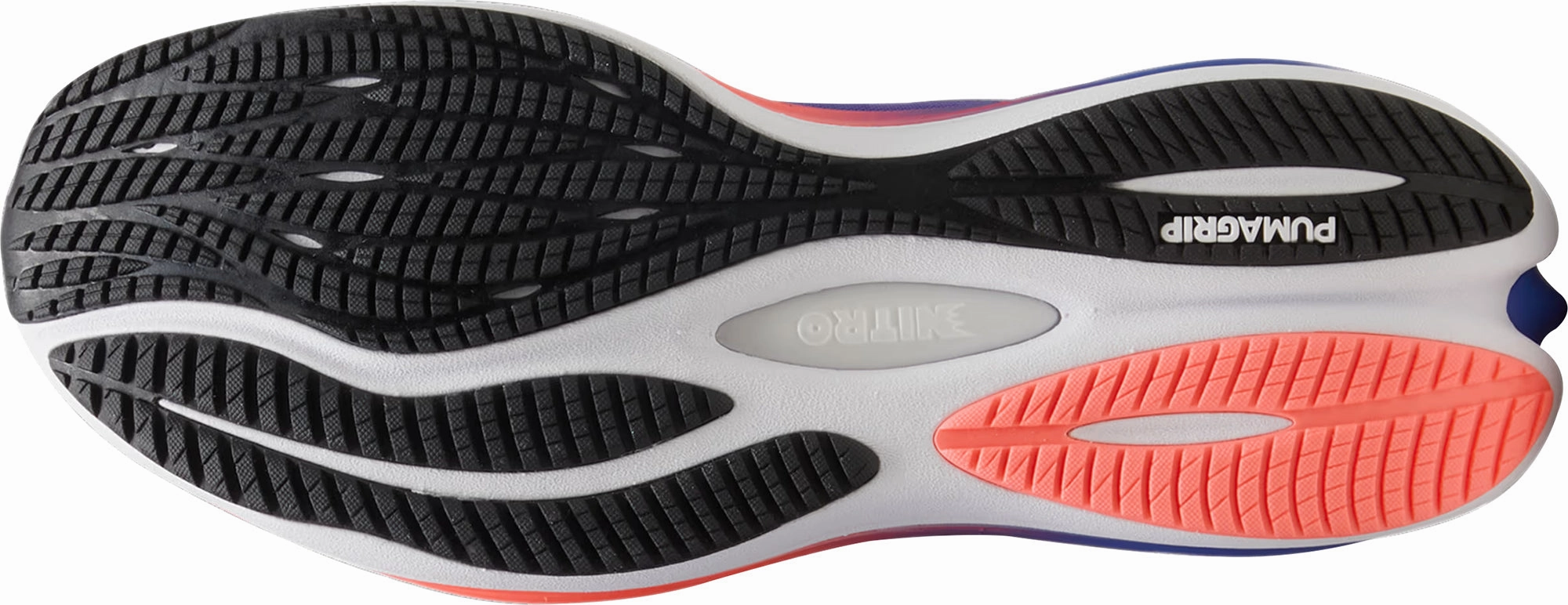 Puma Velocity Nitro 3 Mens Running Shoes - Blue half - marathon shoes