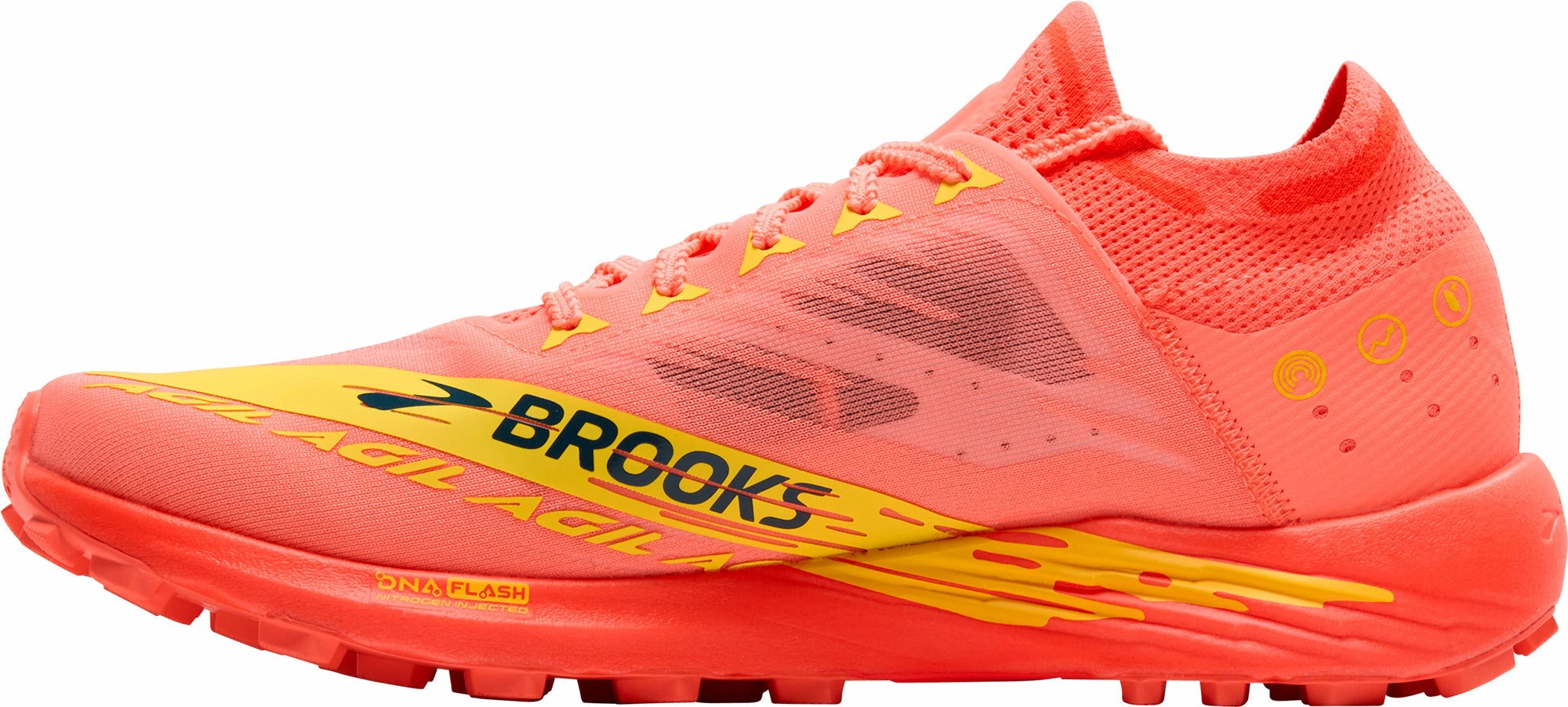 Brooks Catamount Agil Trail Running Shoes - Orange running shoes for amateur female runners