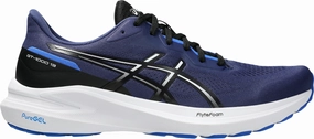 Asics GT 1000 13 Mens Running Shoes - Blue vented shoes Water Resistant Fabric