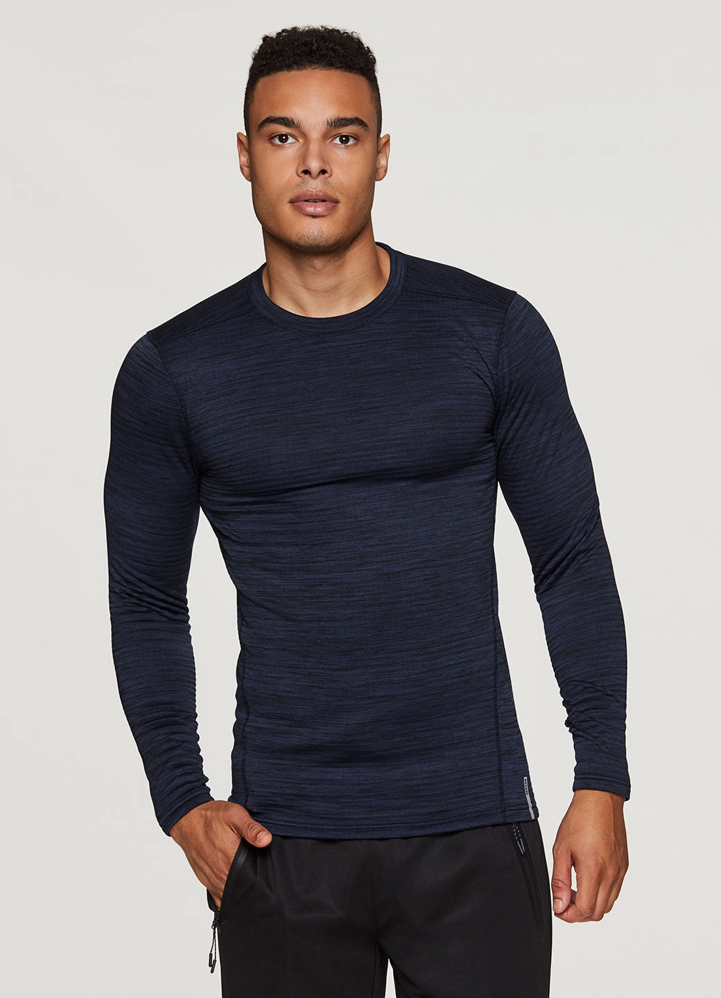 Metropolitan area Stratus Fleece Lined Compression Base Layer Tee