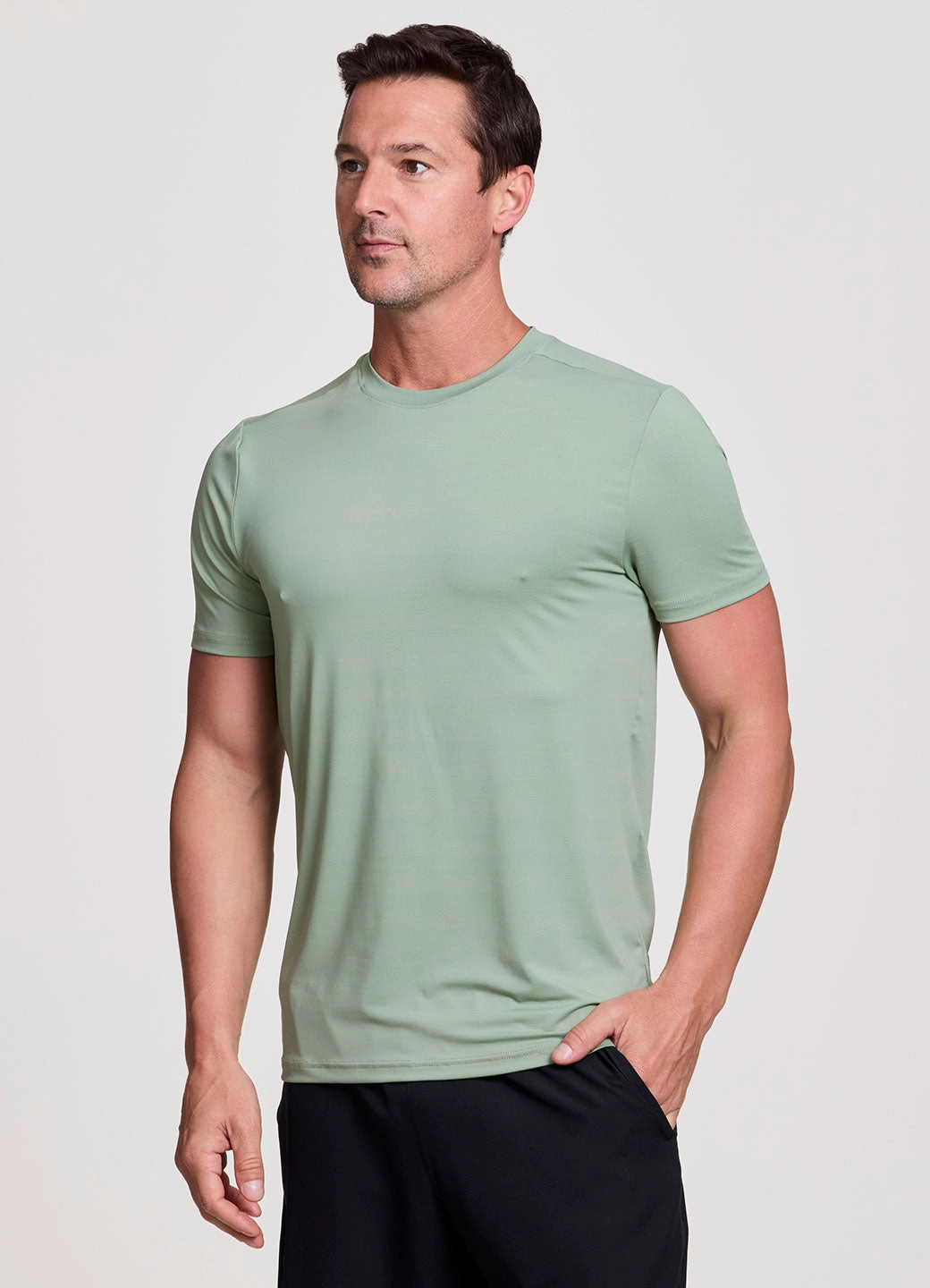 Stratus Training Day Workout Tee Fade Resistant Coating oversized but not shapeless