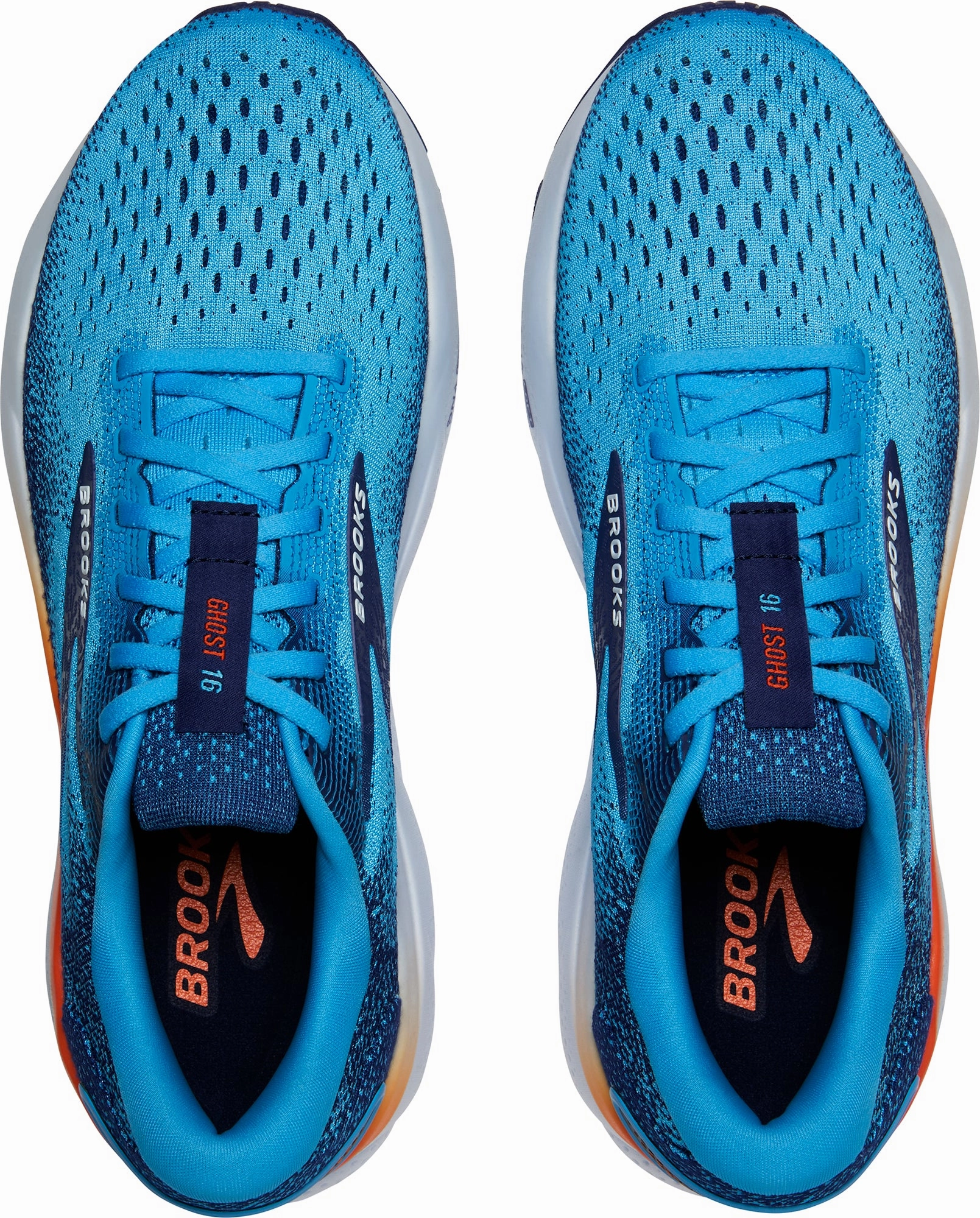 outdoor running shoe application Brooks Ghost 16 Mens Running Shoes - Blue