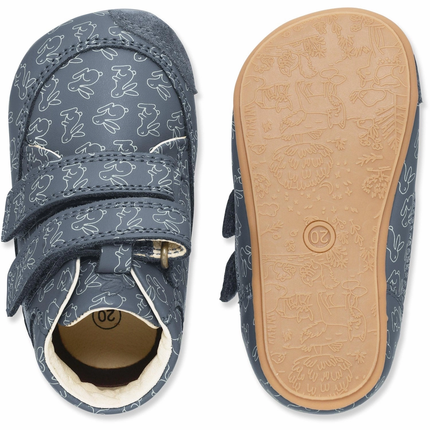 Walk Comfortably Bundgaard Rabbit Teal Prewalker II Strap