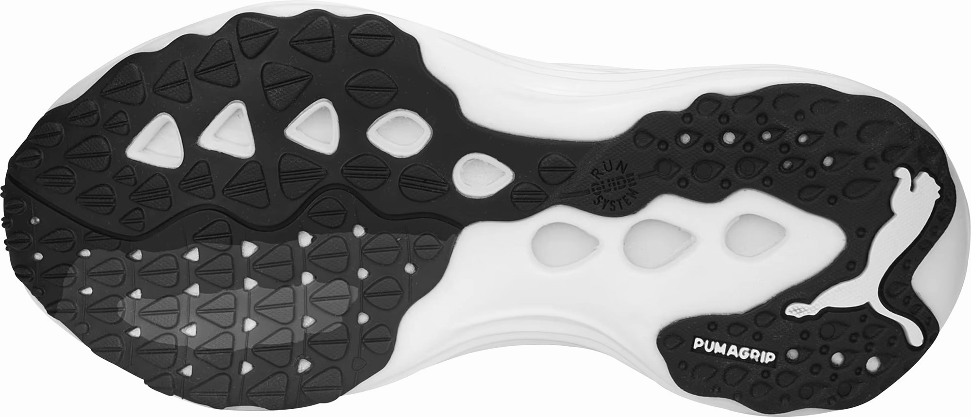 Abrasion Free Seams Adaptive Harness Puma ForeverRun Nitro Womens Running Shoes - Black