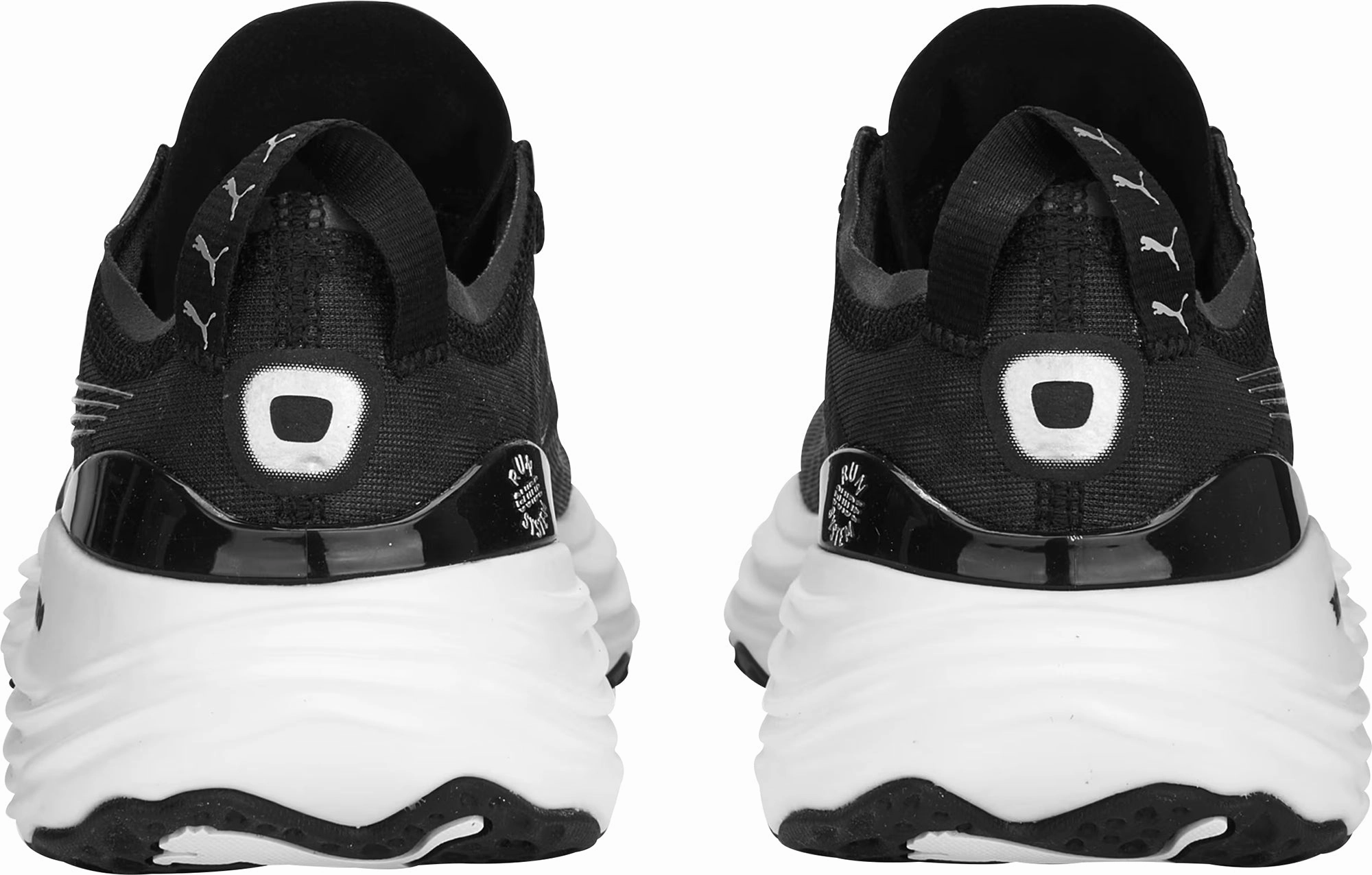 Puma ForeverRun Nitro Womens Running Shoes - Black Internal Support Sling Seamless Interior