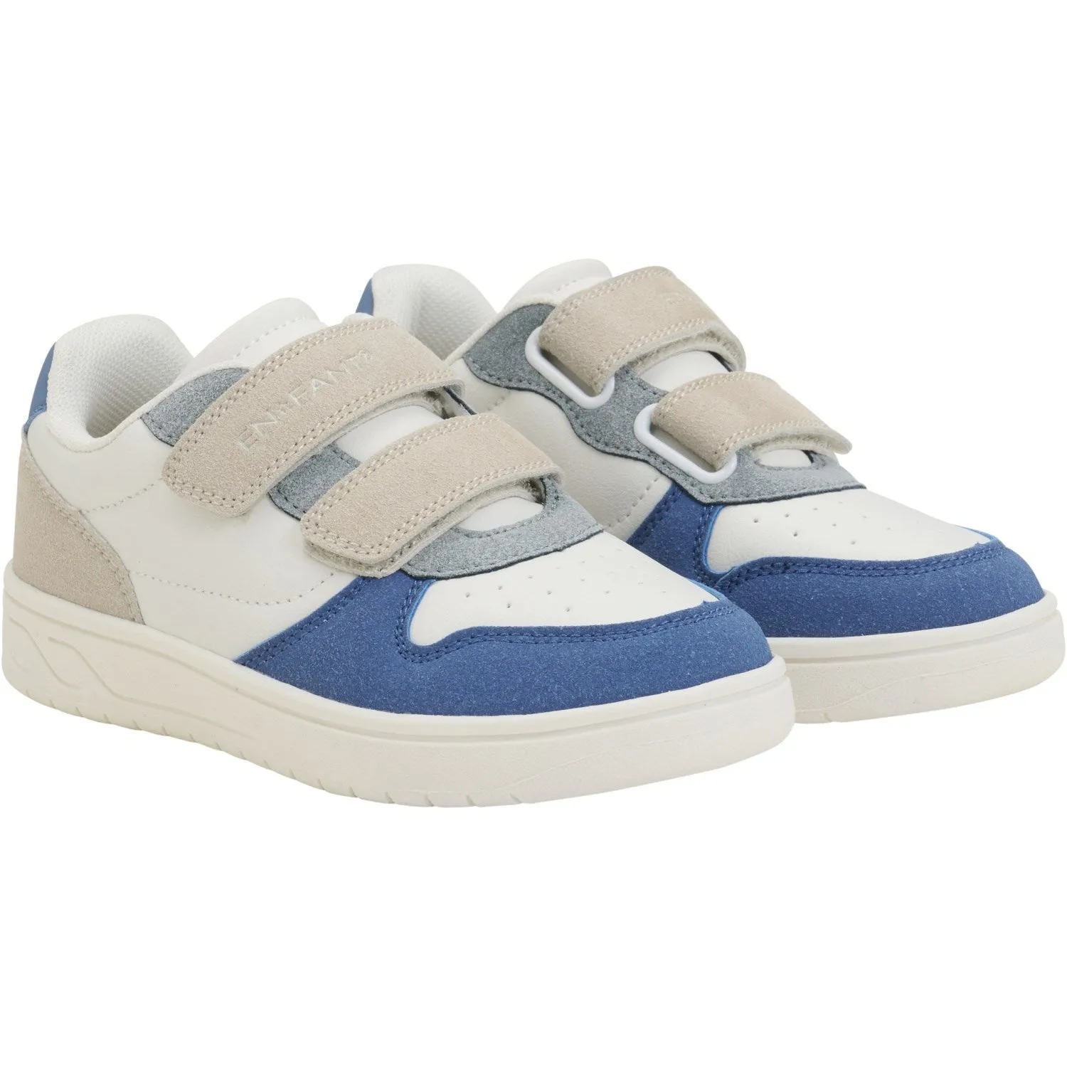 Textured Upper Built For Walk En Fant Jadeite Sneakers Velcro