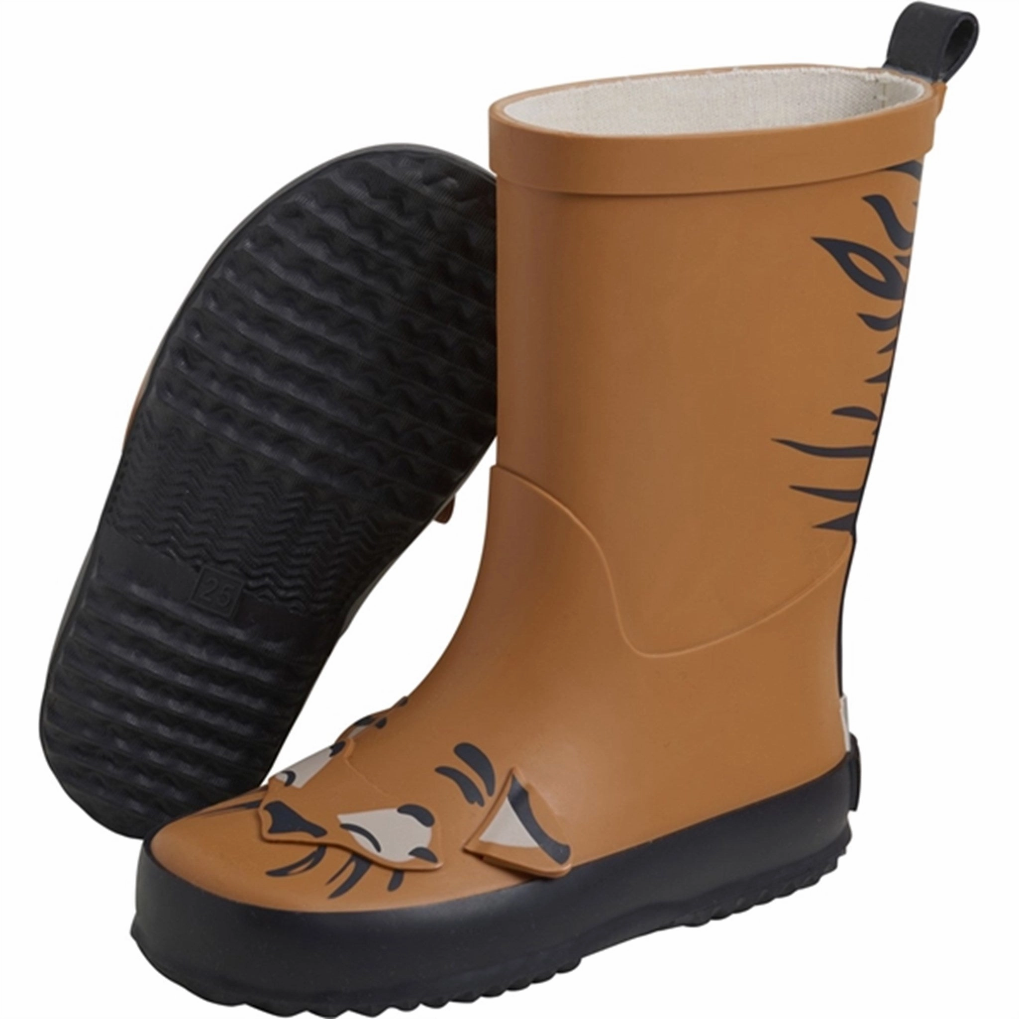 CeLaVi Rain Boots Tiger Desert Sun Rugged Built Daily Walks