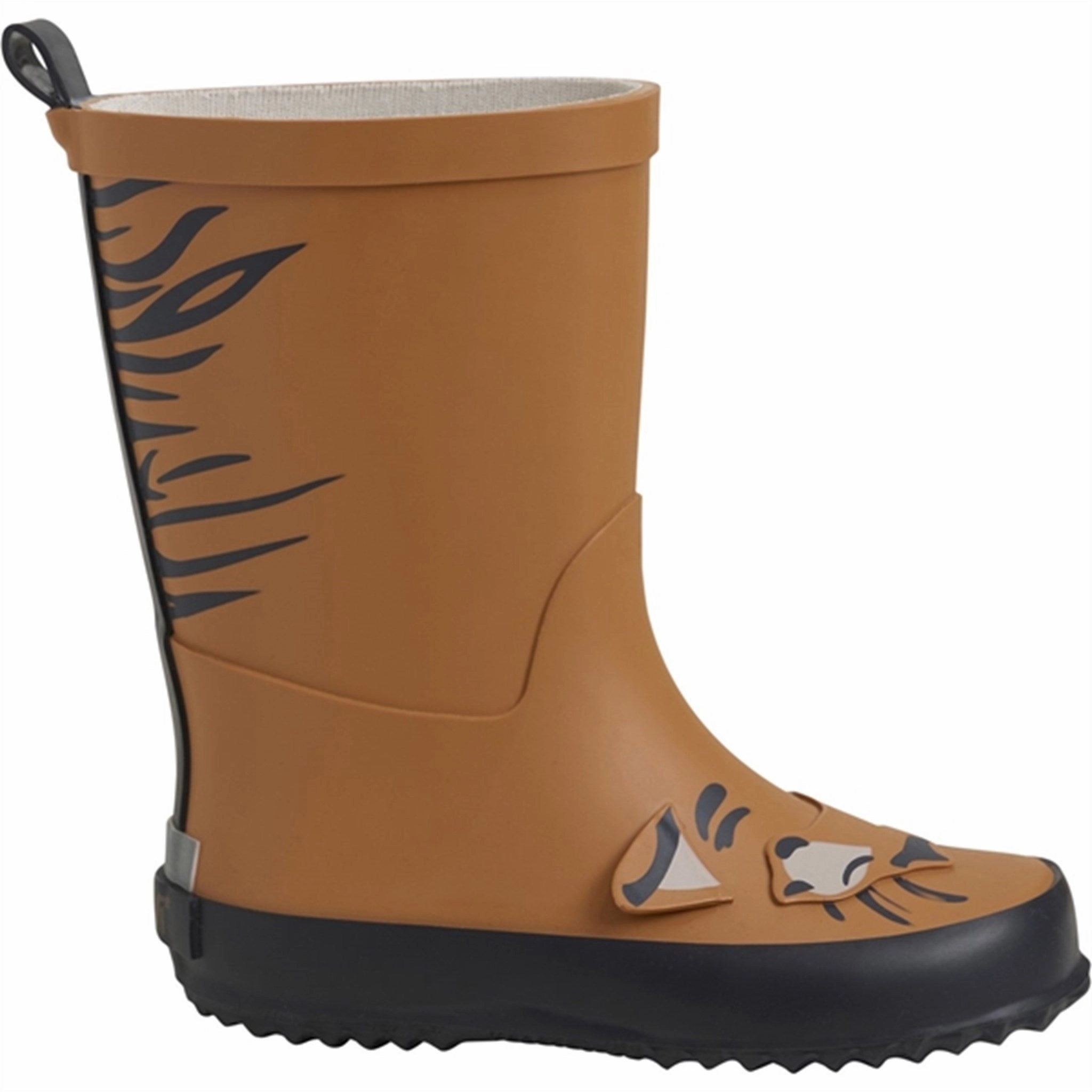 CeLaVi Rain Boots Tiger Desert Sun Non-Slip Sole Multi Density Foam