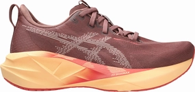 moisture - wicking fabric Foot alignment Asics NovaBlast 5 Womens Running Shoes - Red
