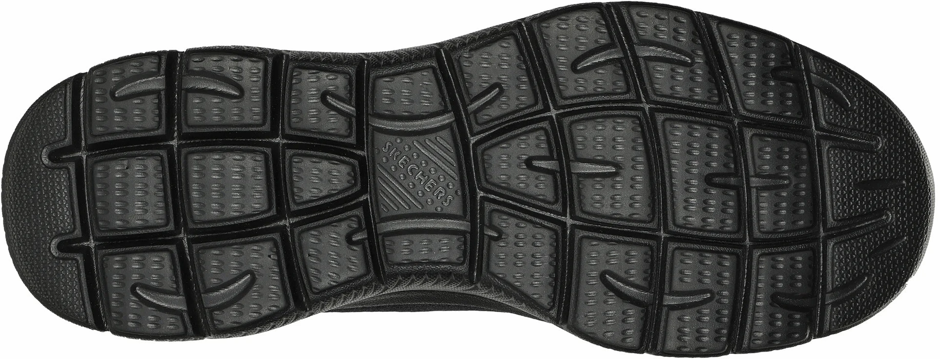 Skechers Summits High Range Mens Training Shoes - Black Glam support Seamless Motion Efficiency