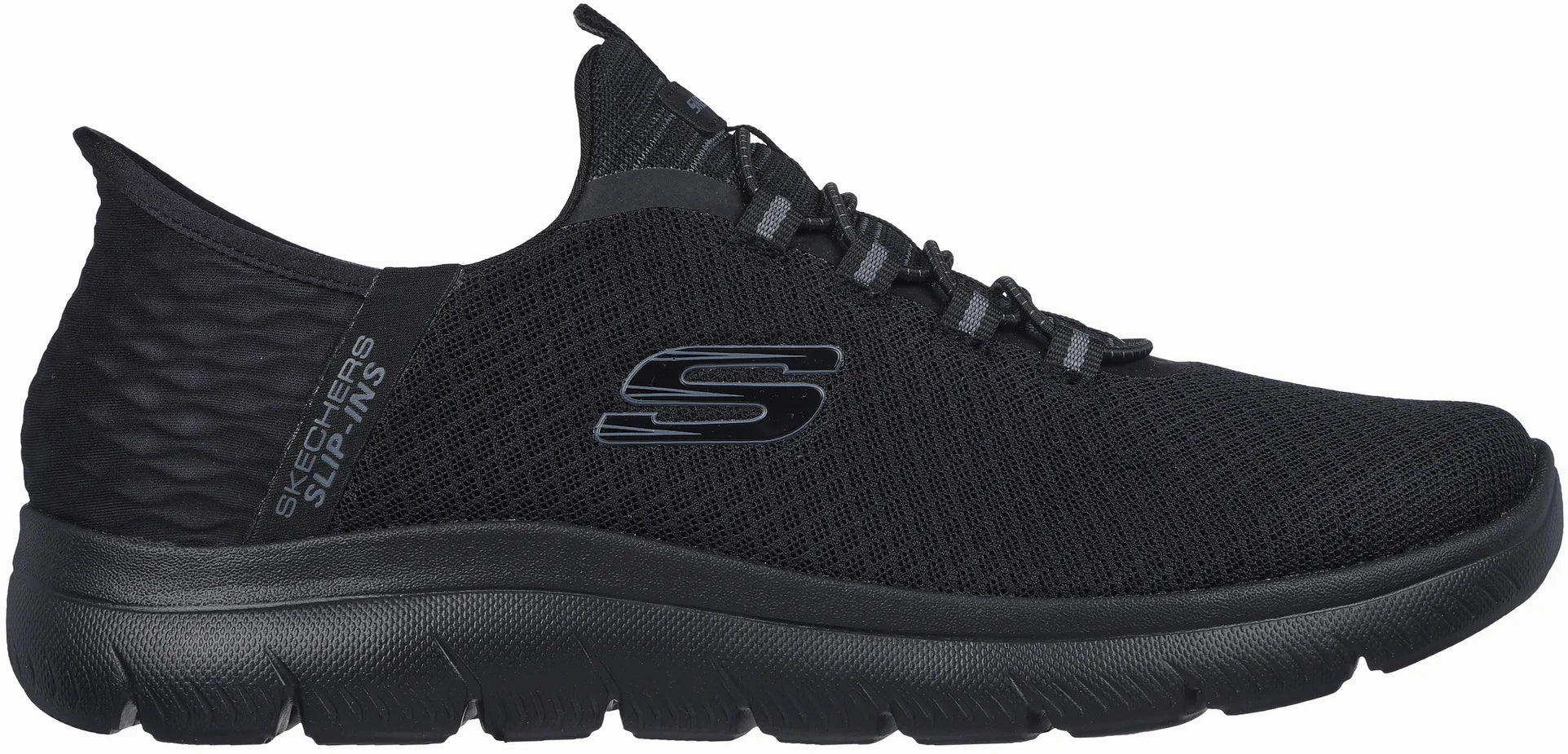 Skechers Summits High Range Mens Training Shoes - Black Minimalist Style