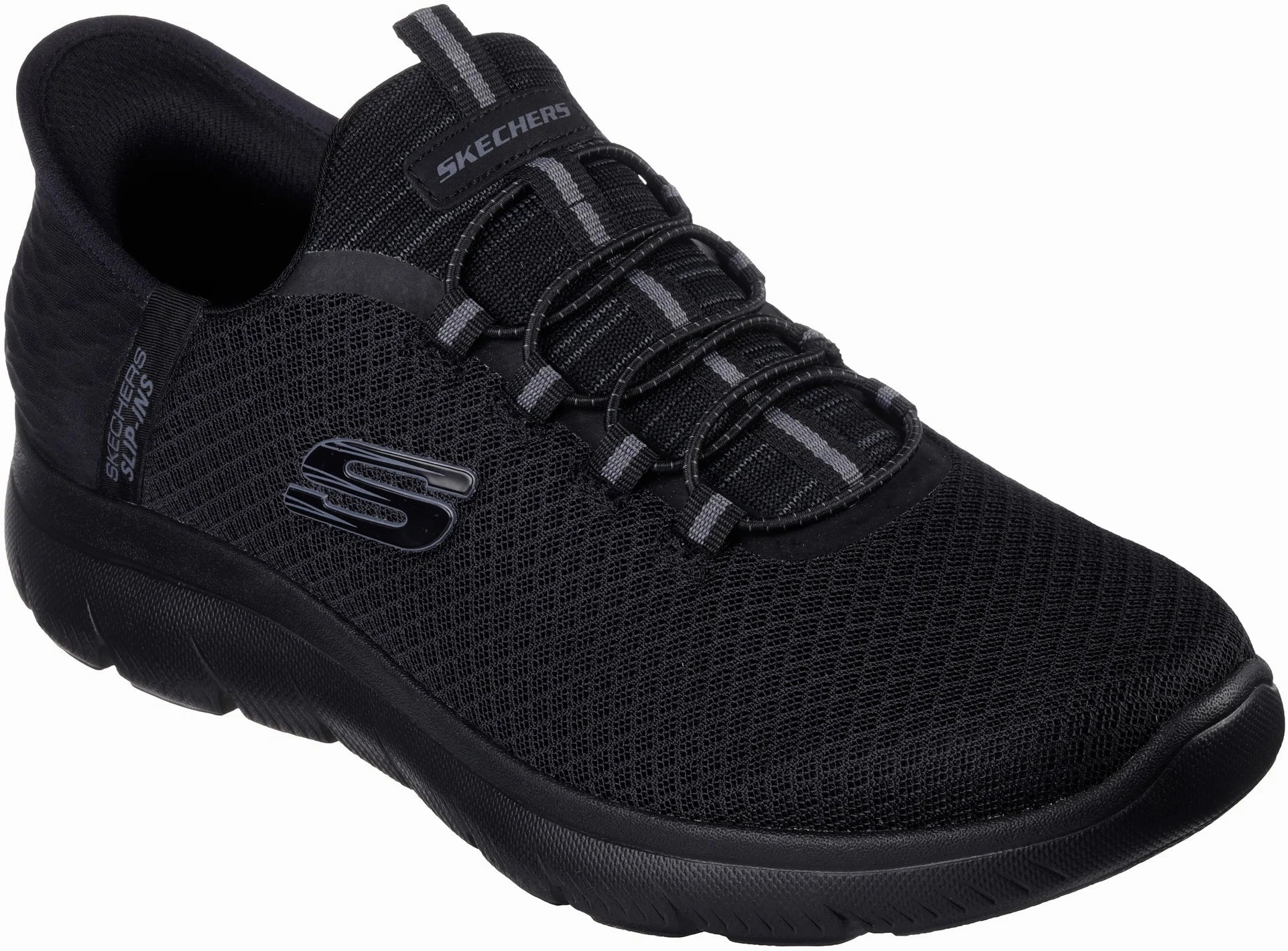 Skechers Summits High Range Mens Training Shoes - Black Stylish grip