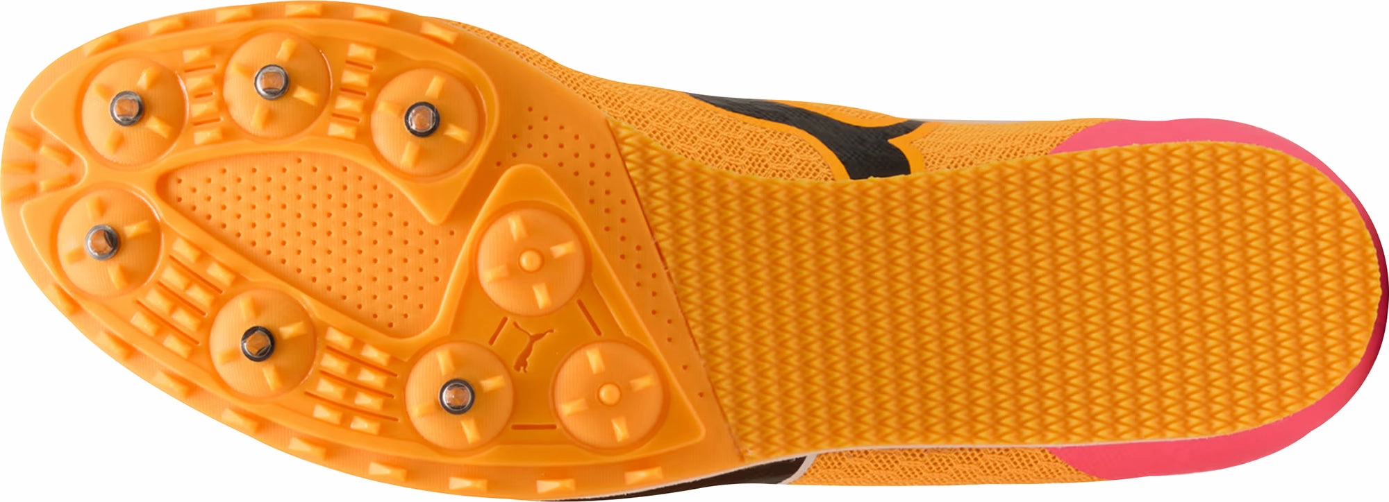 Puma evoSpeed Star 9 Running Spikes - Orange Total Control Foot Shape