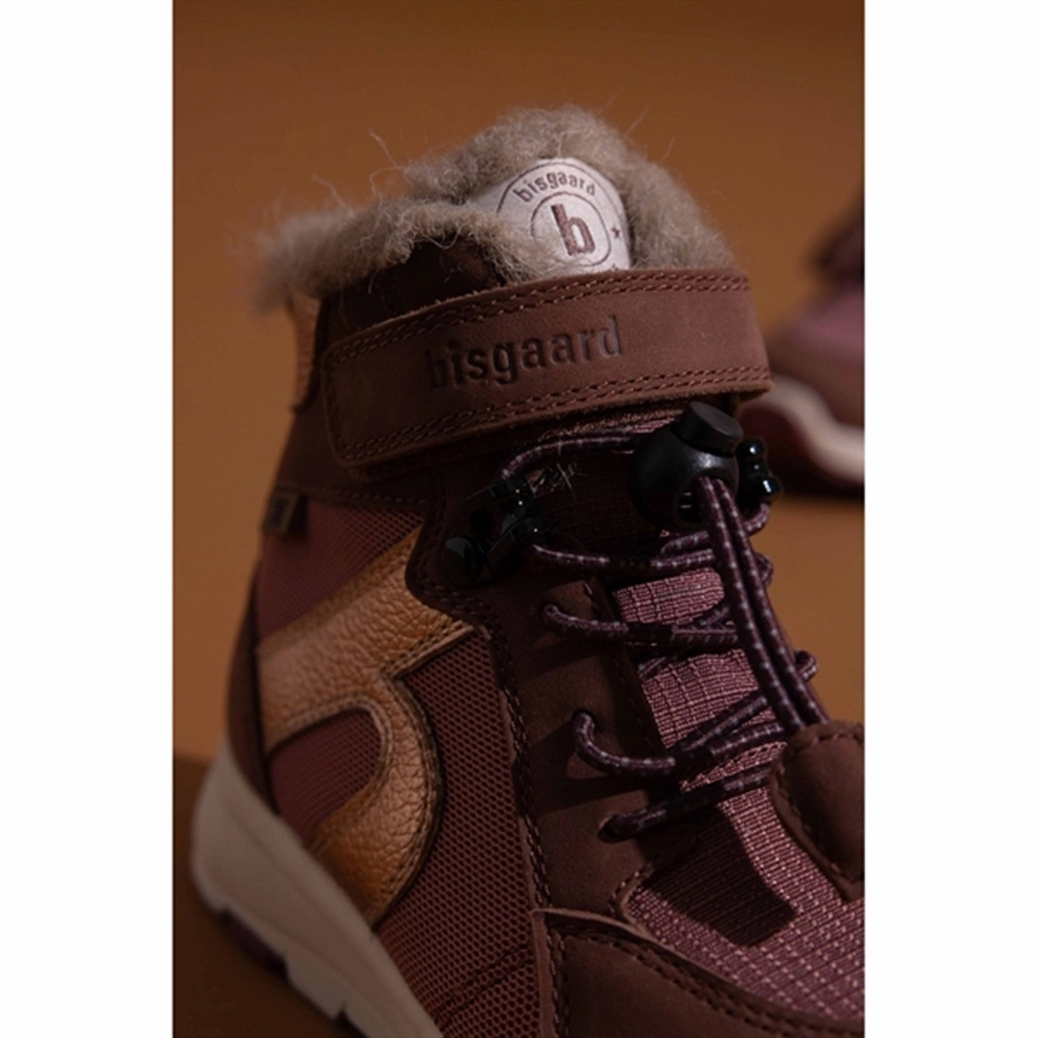 High-End Craftsmanship Camouflage Pattern Bisgaard Marlon Tex Boots Rose