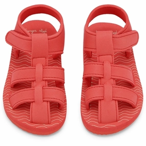 Konges Sl?jd Sable Sandals Fiery Red Travel Shoes Comfort