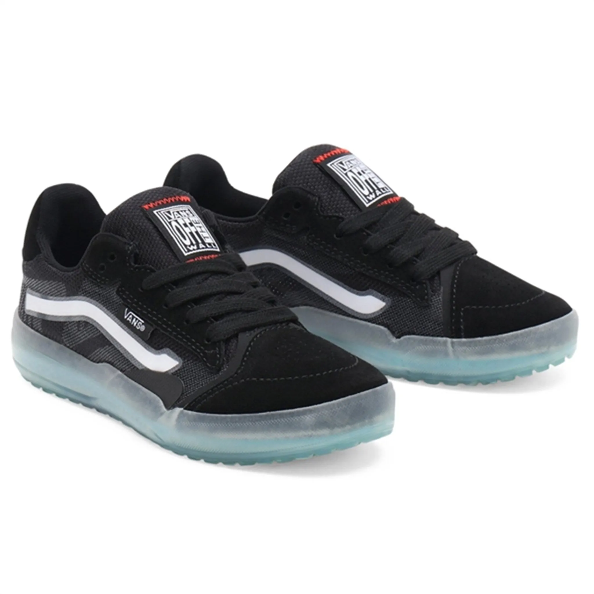 VANS Evdnt Ultimatewaffle Black/White Shoes Memory Foam Collar Strong Traction