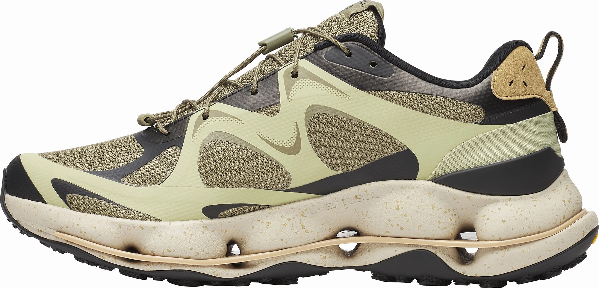 Merrell Speedarc Matis Mens Walking Shoes - Green for city walking beginners material