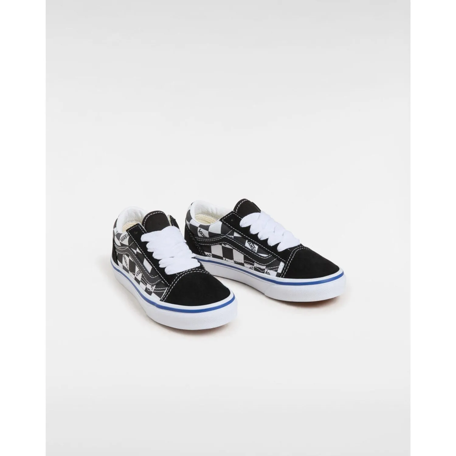 VANS Check/White Old Skool Logo Plush Cushion Multi-Sport Design