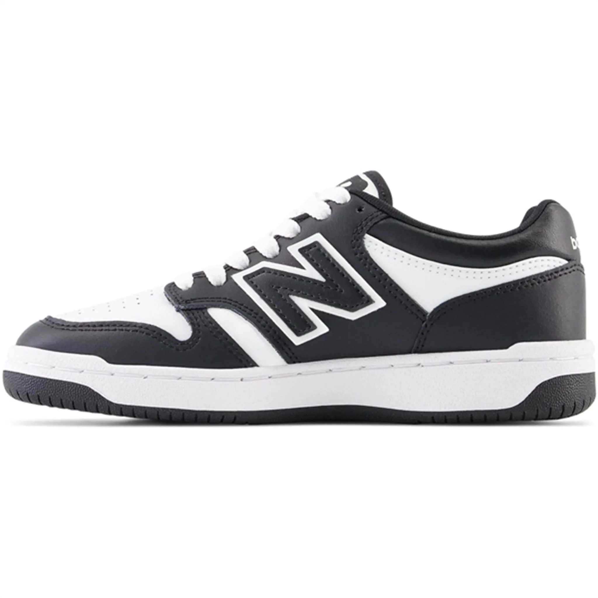 New Balance BB480 Kids Sneakers Black Casual Sporty Easy Steps