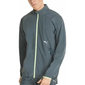 Puma Ultraweave S FSTR Mens Running Jacket - Grey Breathable mesh lining