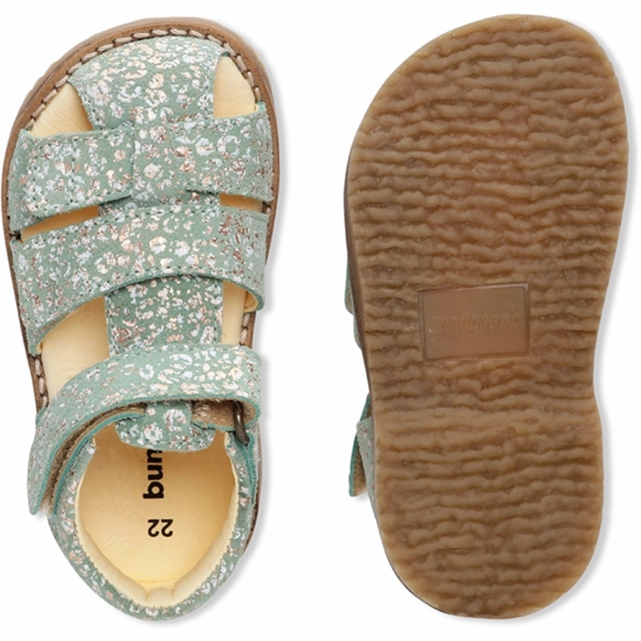 Secure fastening Simple Style Bundgaard Samir Sandal Mint Shell