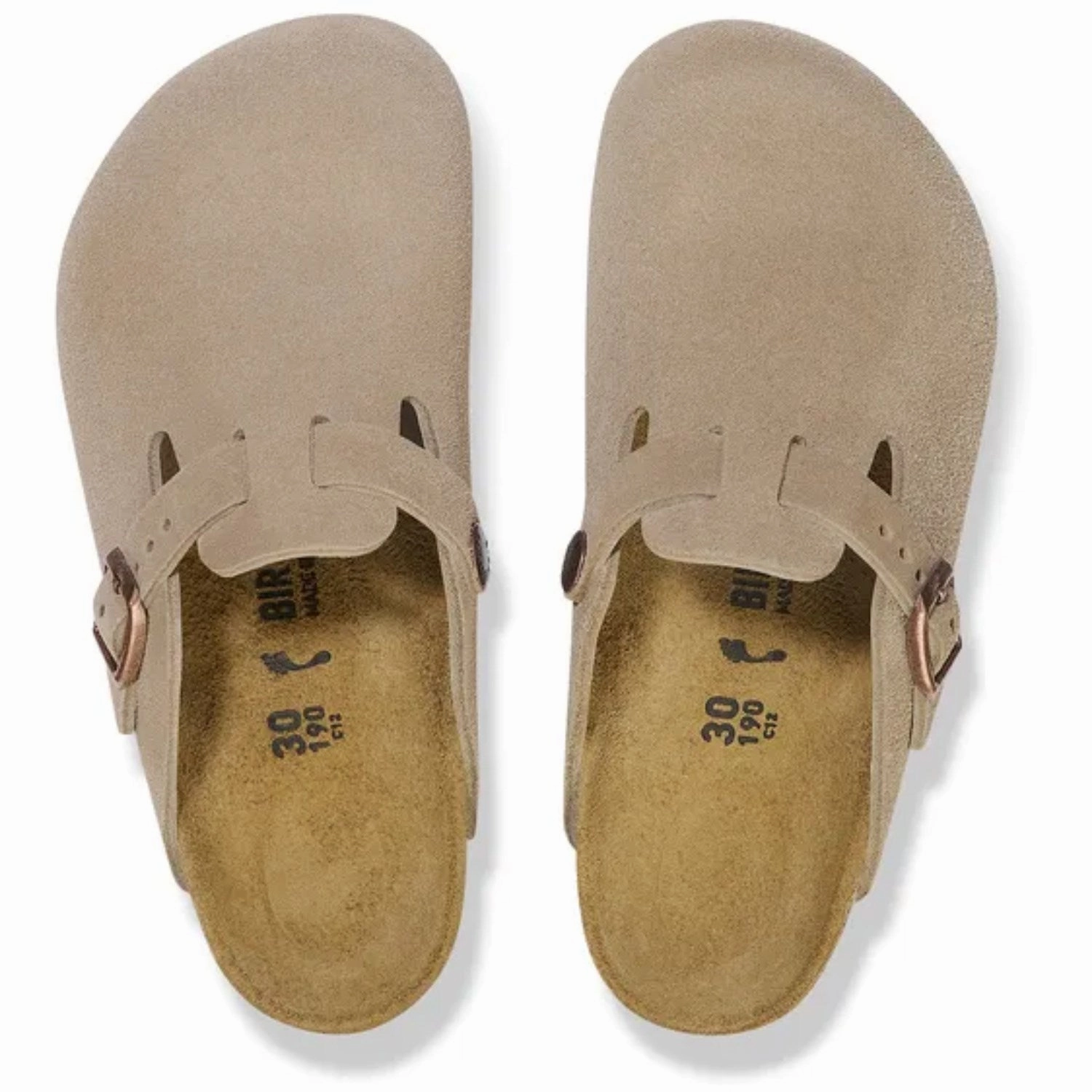 Birkenstock Boston Kids LEVE Taupe Casual Open Toe Shoes Comfortable And Practical