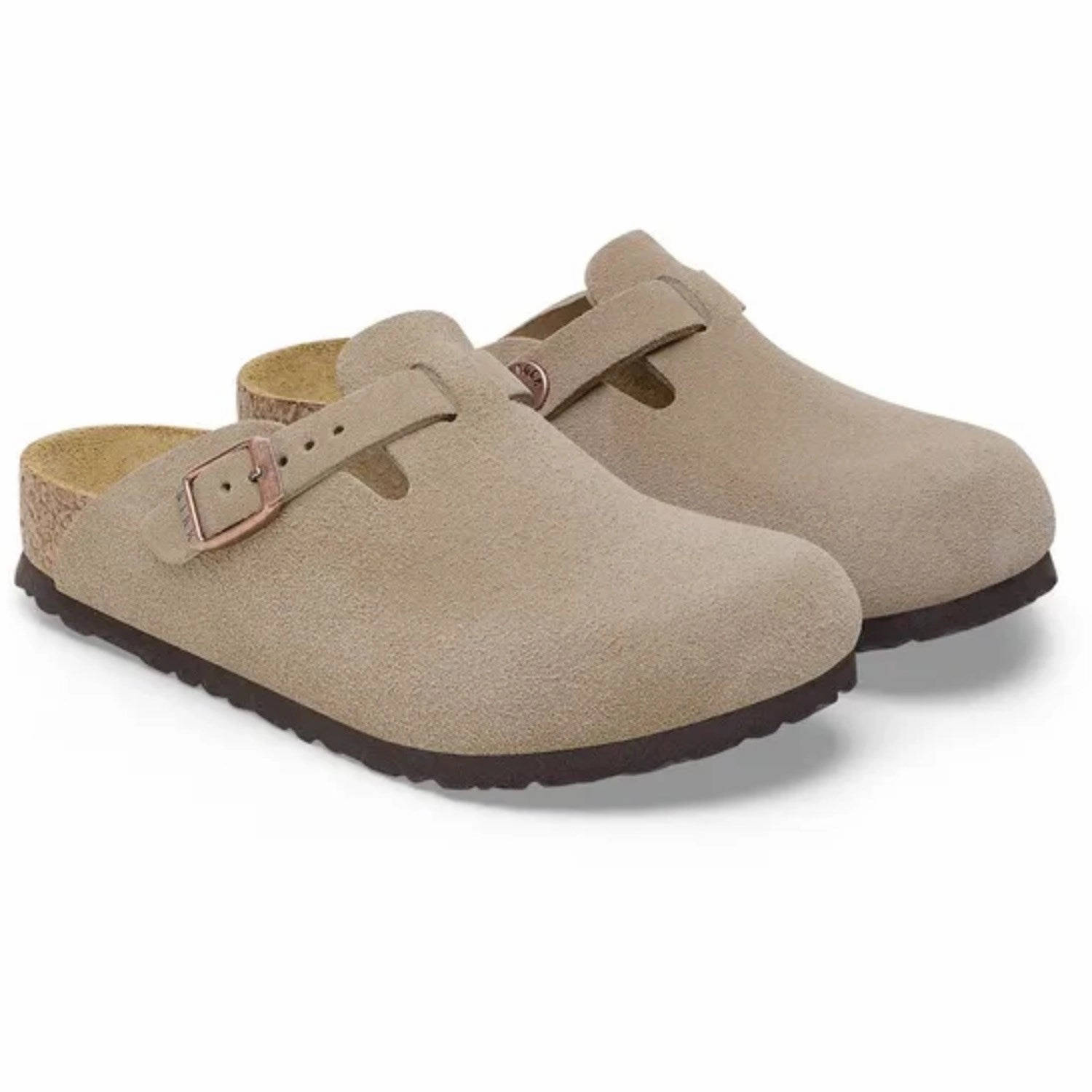 Open Wear Birkenstock Boston Kids LEVE Taupe
